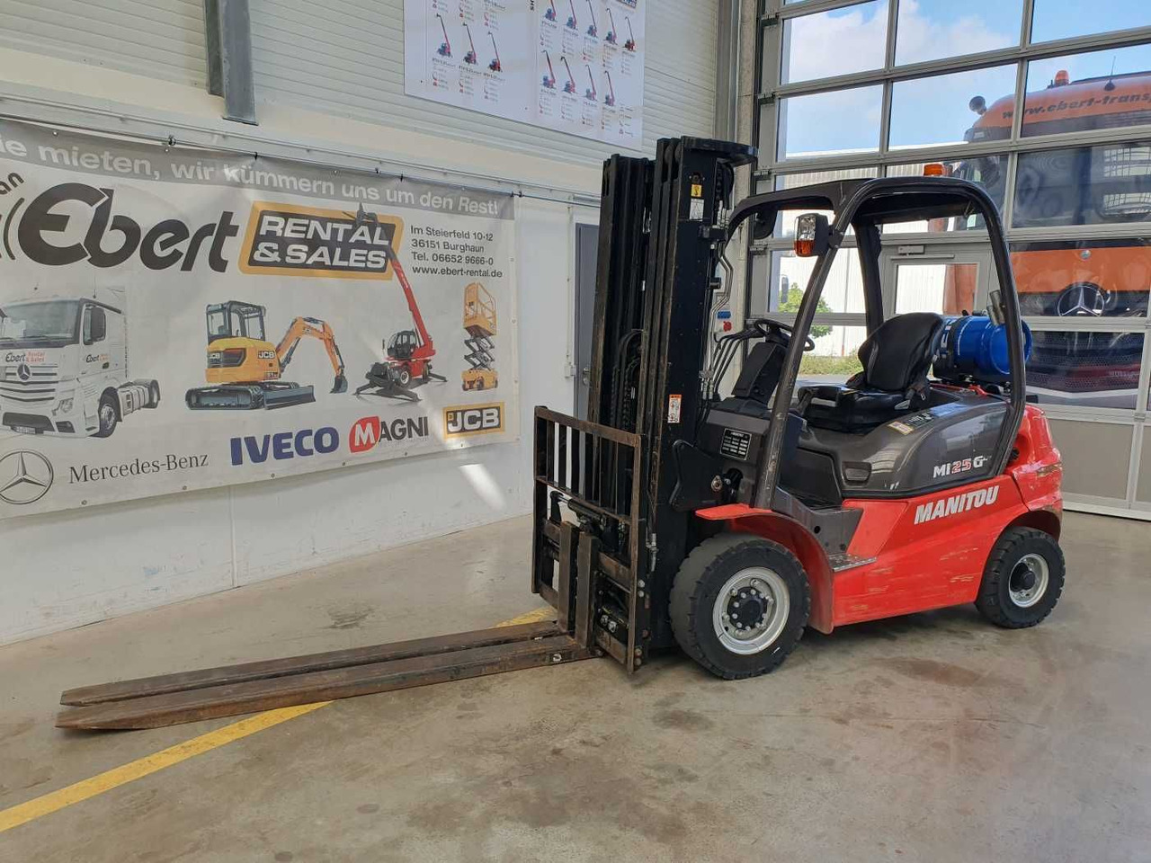 Manitou MI 25 G / Triplex: 4.70m / nur 1.976h! / SS - Forklift: picture 3 Manitou MI 25 G / Triplex: 4.70m / nur 1.976h! / SS - Forklift: picture 3
