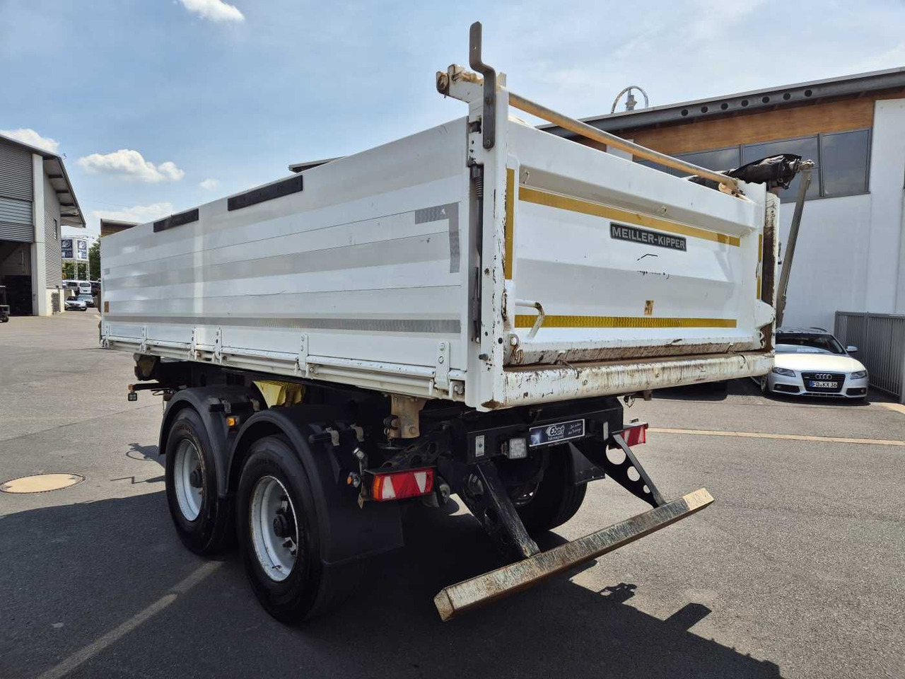 Meiller MZDA D 316 BPW Liftachse 50er Öse Plane - Tipper trailer: picture 3 Meiller MZDA D 316 BPW Liftachse 50er Öse Plane - Tipper trailer: picture 3