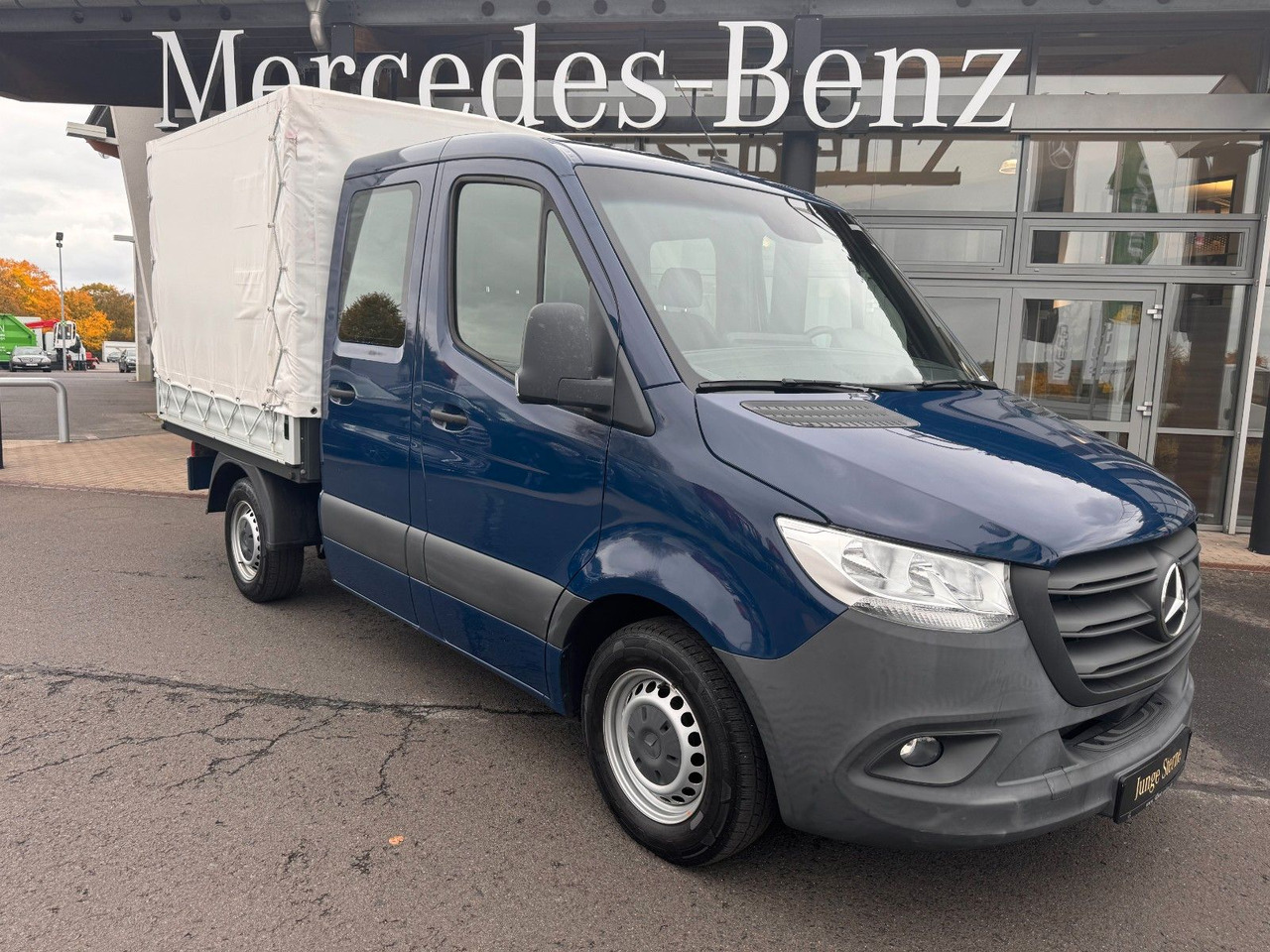 Mercedes-Benz Sprinter 215 CDI DoKa 9G Klima AHK SHZ - Flatbed van, Combi van: picture 1 Mercedes-Benz Sprinter 215 CDI DoKa 9G Klima AHK SHZ - Flatbed van, Combi van: picture 1