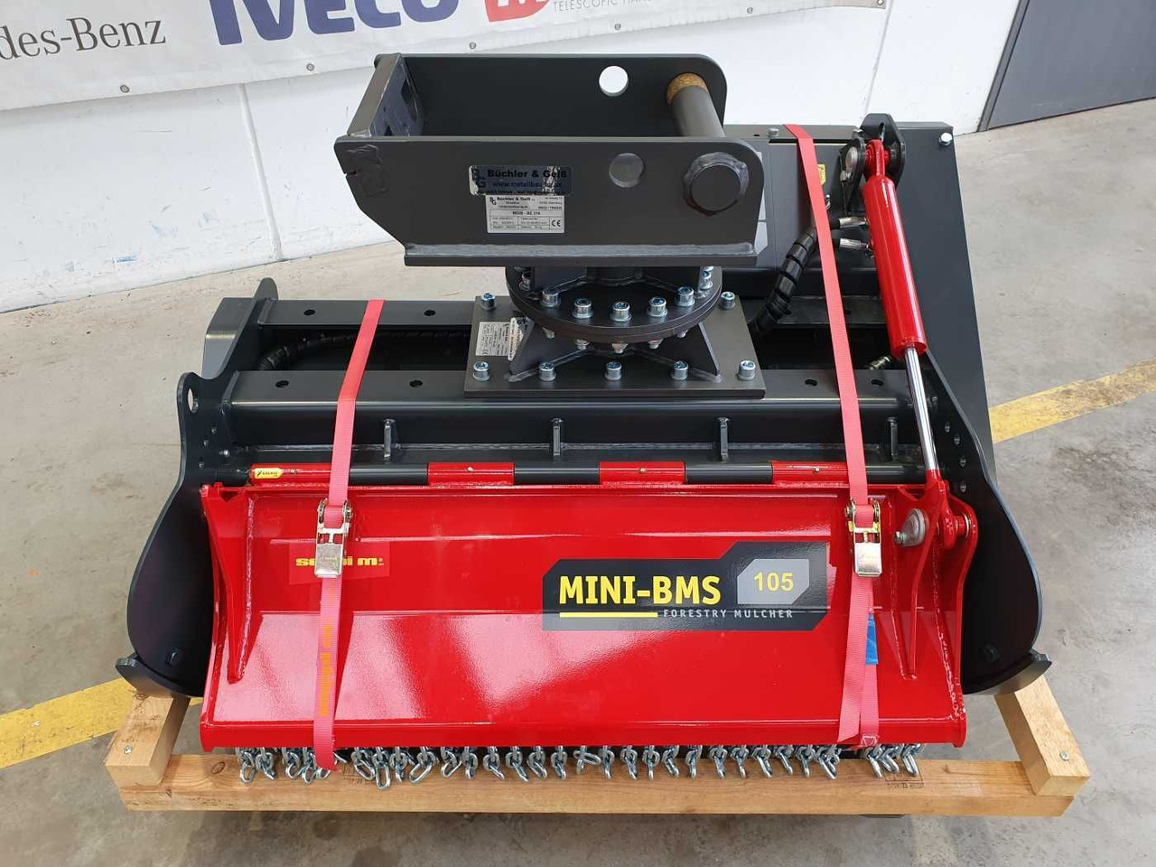 Forestry mulcher Seppi M. MINI-BMS 105 Forstmulcher MS08 / NEU: picture 8 Forestry mulcher Seppi M. MINI-BMS 105 Forstmulcher MS08 / NEU: picture 8