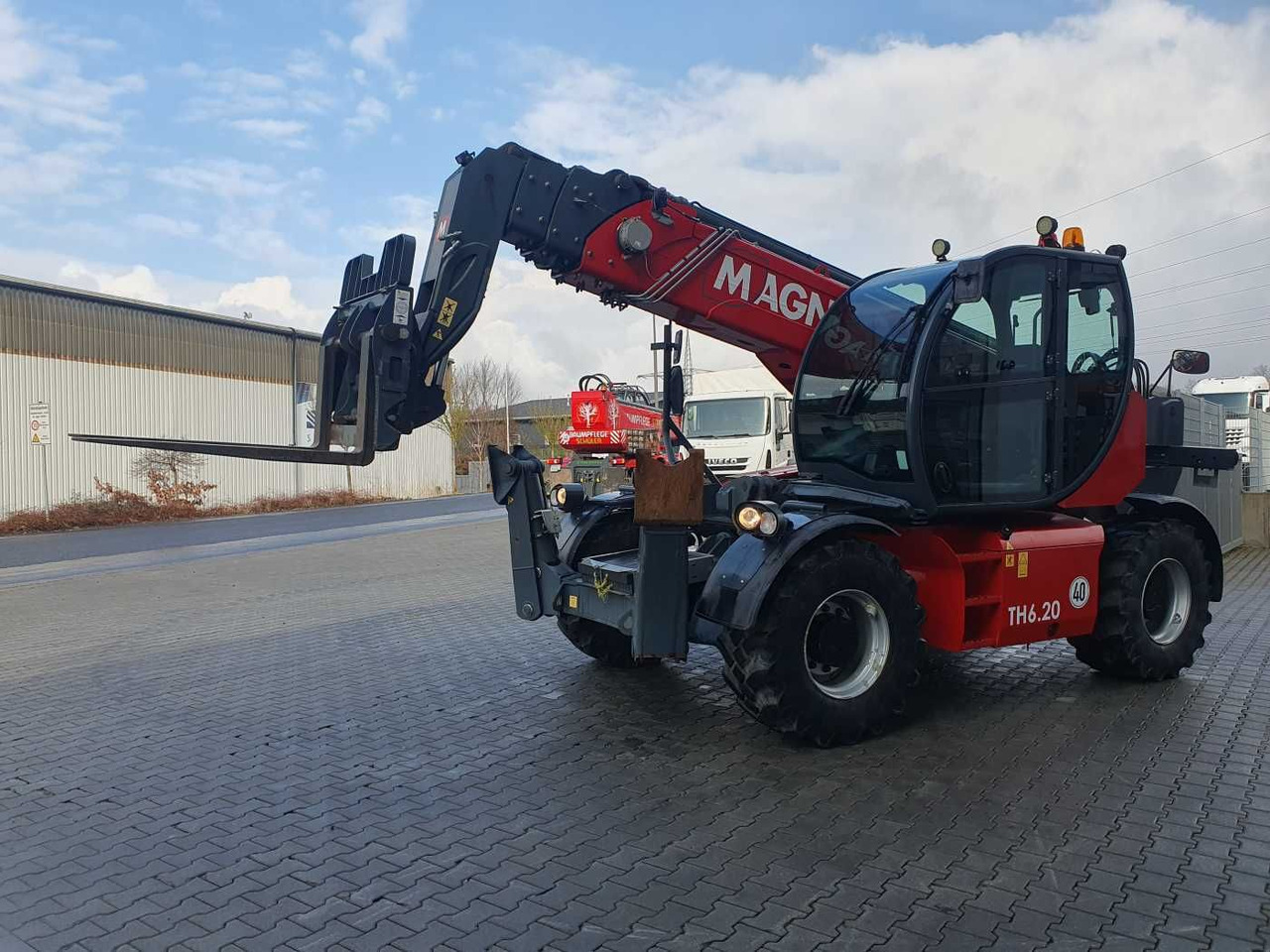 Wheel loader TH 6.20 / Gabel / Funk! / nur 1.719h!: picture 6 Wheel loader TH 6.20 / Gabel / Funk! / nur 1.719h!: picture 6