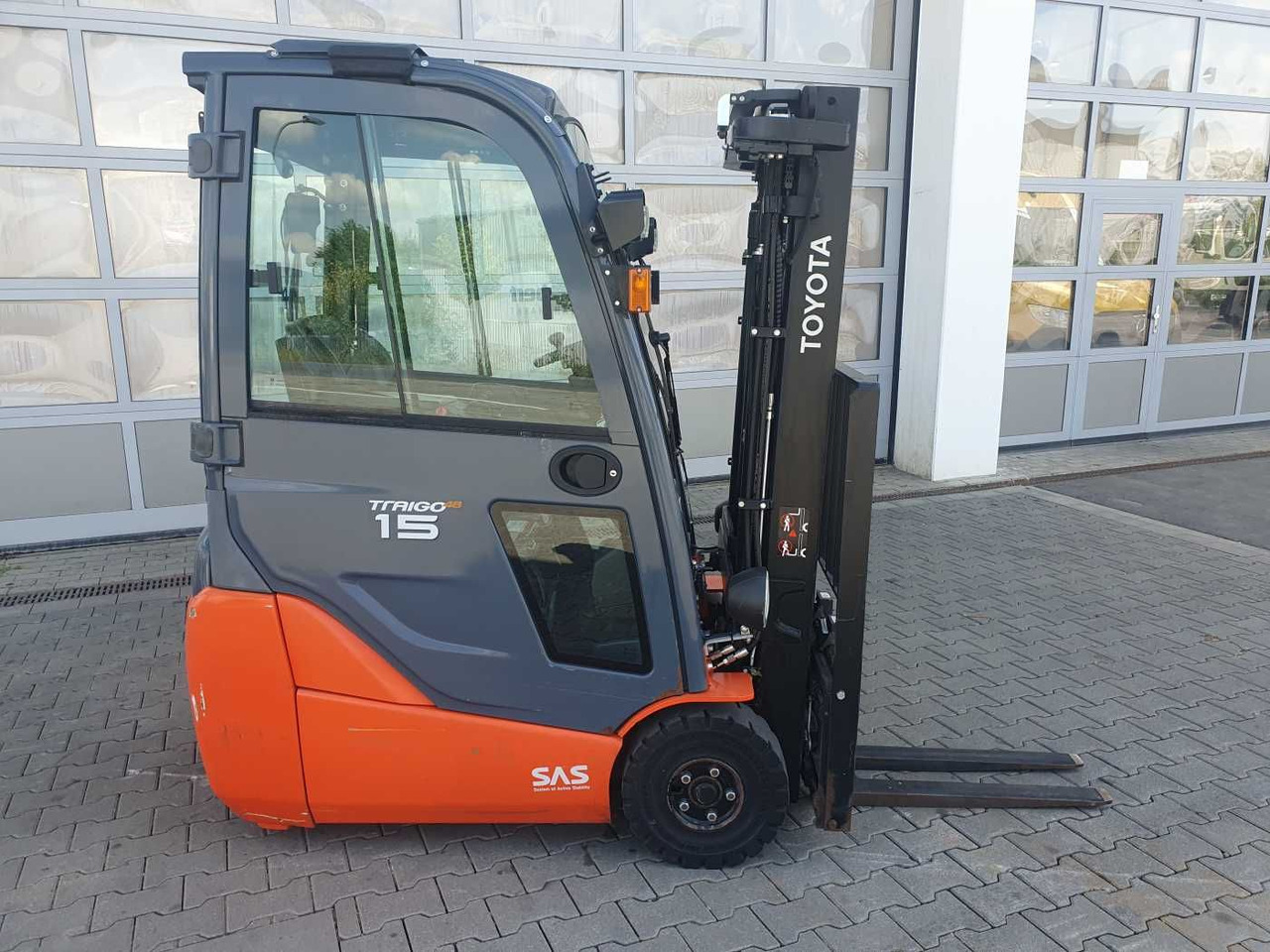 Toyota 8FBET15 / Triplex: 4.30m / nur 3.412h! / 2022 - Electric forklift: picture 2 Toyota 8FBET15 / Triplex: 4.30m / nur 3.412h! / 2022 - Electric forklift: picture 2