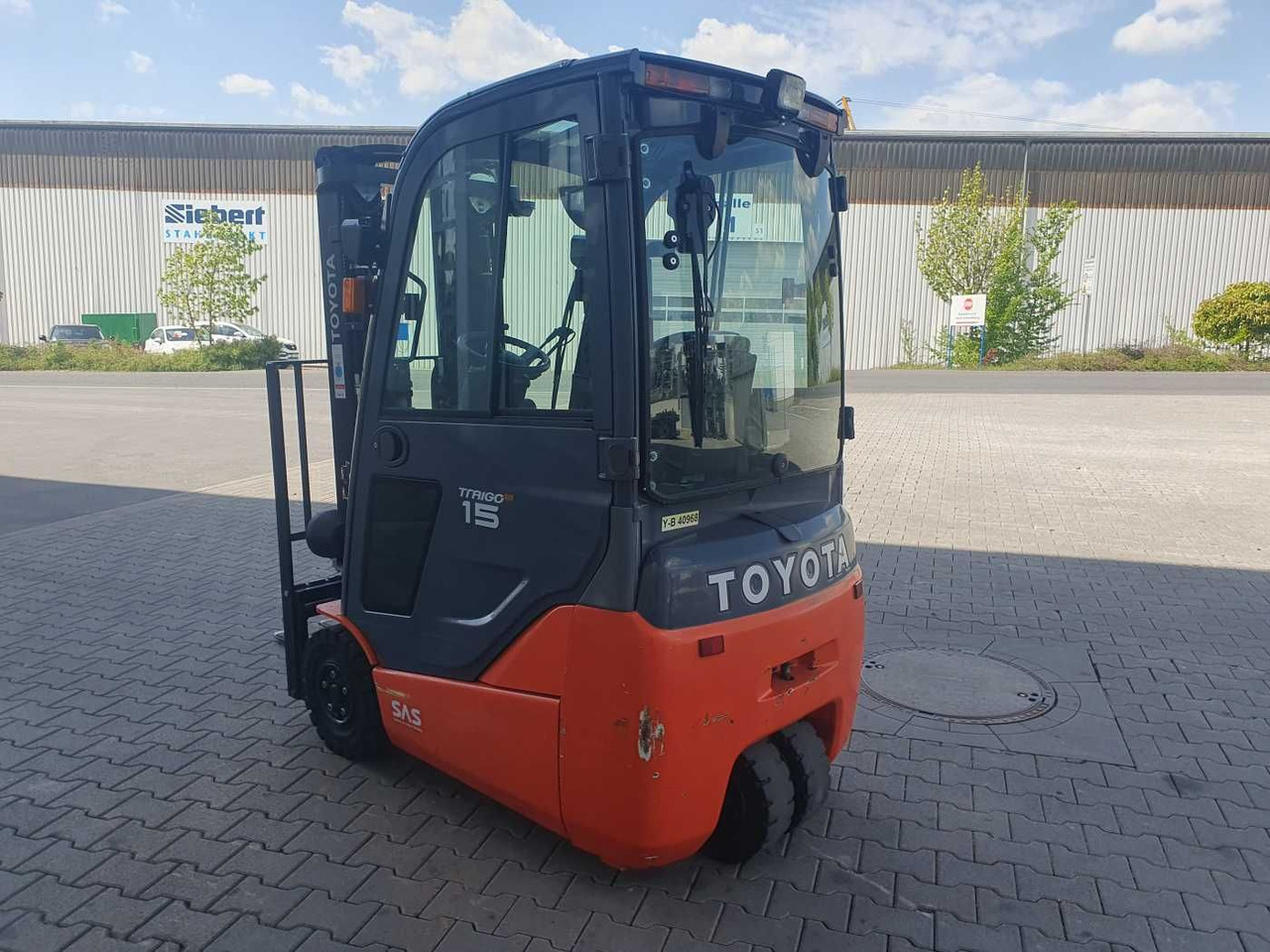Toyota 8FBET15 / Triplex: 4.30m / nur 3.412h! / 2022 - Electric forklift: picture 5 Toyota 8FBET15 / Triplex: 4.30m / nur 3.412h! / 2022 - Electric forklift: picture 5