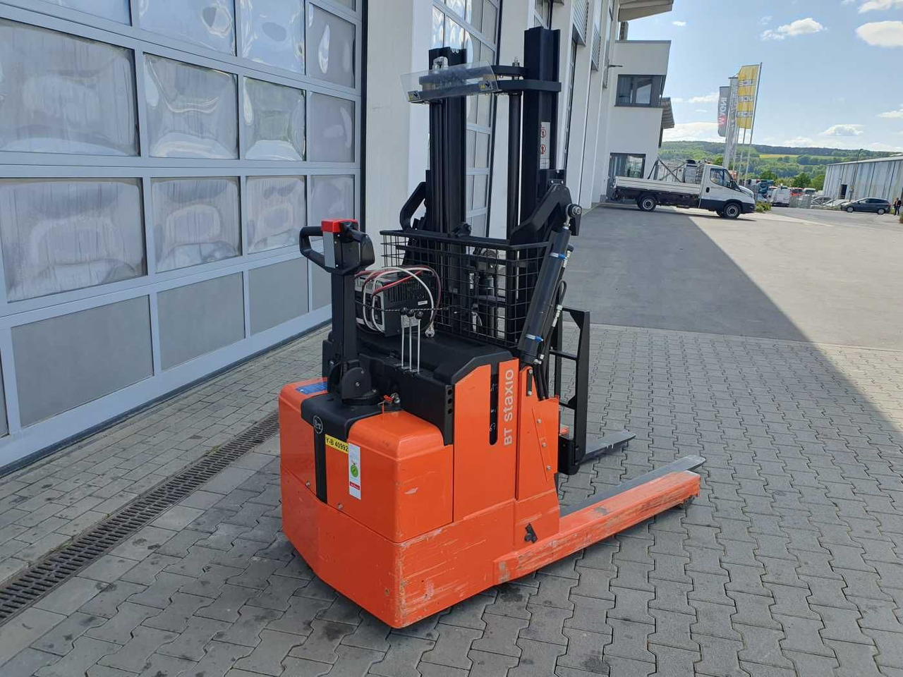 Toyota RWE 120 / Schubmaststapler / Duplex:2.9m / 257h! - Stacker: picture 4 Toyota RWE 120 / Schubmaststapler / Duplex:2.9m / 257h! - Stacker: picture 4