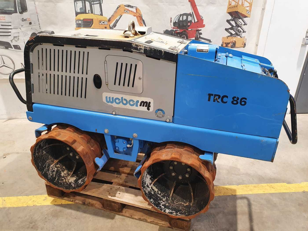 Weber TRC 86 Grabenwalze / 2020 / Funk / nur 112h - Mini roller: picture 2 Weber TRC 86 Grabenwalze / 2020 / Funk / nur 112h - Mini roller: picture 2