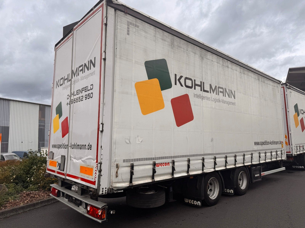 Wecon APZ 218 - Curtainsider trailer: picture 1 Wecon APZ 218 - Curtainsider trailer: picture 1