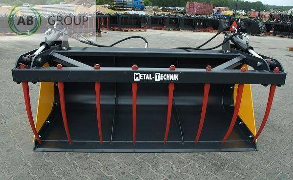 Metal-Technik crocodile bucket 1.8m, forged teeth - Attachment for Agricultural machinery: picture 2 Metal-Technik crocodile bucket 1.8m, forged teeth - Attachment for Agricultural machinery: picture 2