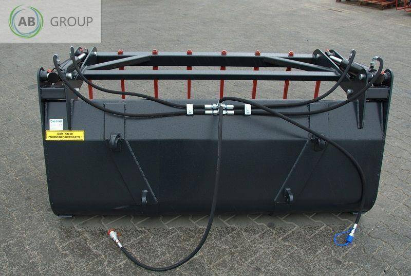 Metal-Technik crocodile bucket 1.8m, forged teeth - Attachment for Agricultural machinery: picture 3 Metal-Technik crocodile bucket 1.8m, forged teeth - Attachment for Agricultural machinery: picture 3