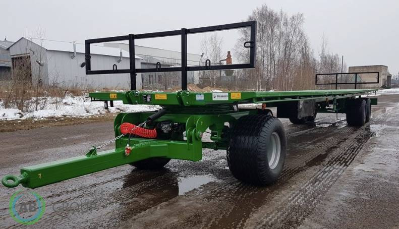 Dinapolis bale trailer RP-10500, 14 t - Farm platform trailer: picture 3 Dinapolis bale trailer RP-10500, 14 t - Farm platform trailer: picture 3