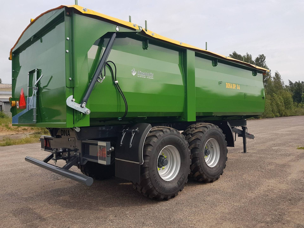 Dinapolis dump truck DINA DPX12 - Farm tipping trailer/ Dumper: picture 2 Dinapolis dump truck DINA DPX12 - Farm tipping trailer/ Dumper: picture 2