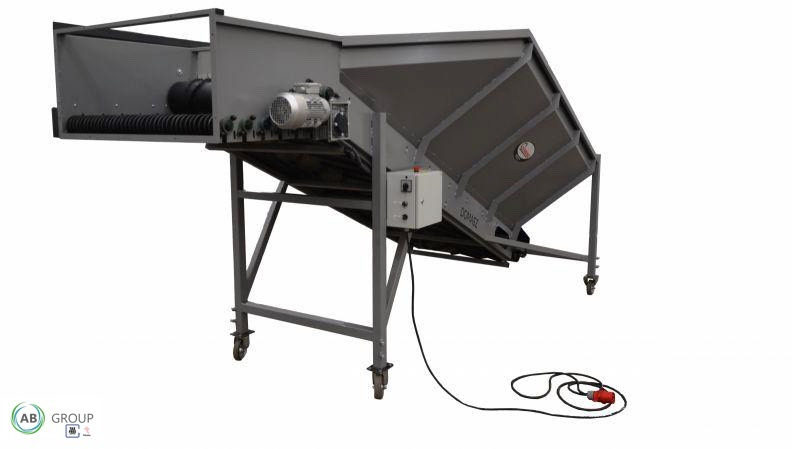 Domasz vegetable collecting hopper KPW-1000 - Potato equipment: picture 3 Domasz vegetable collecting hopper KPW-1000 - Potato equipment: picture 3