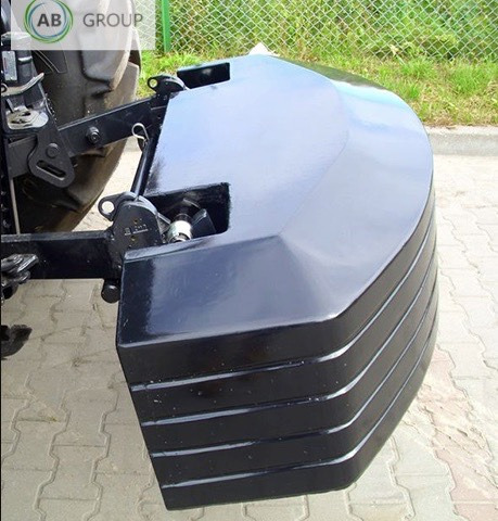 Kaber rear counterweight type D, 700 kg - Counterweight: picture 1 Kaber rear counterweight type D, 700 kg - Counterweight: picture 1