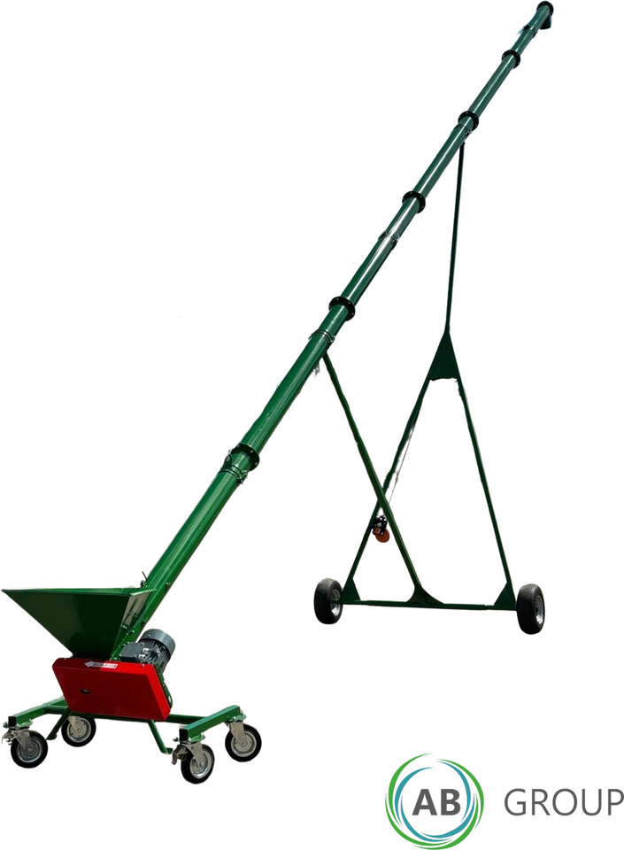 M-rol screw conveyor T401/1 with basket, Ø 110, 8 m - Post-harvest equipment: picture 1 M-rol screw conveyor T401/1 with basket, Ø 110, 8 m - Post-harvest equipment: picture 1