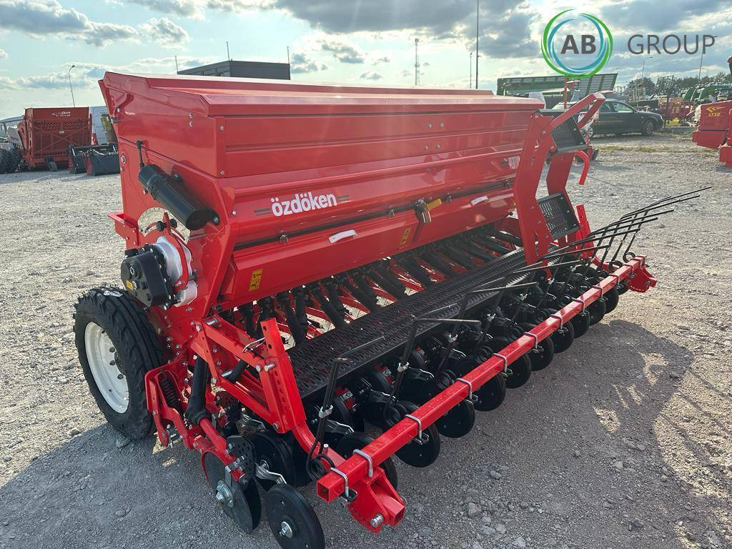Mechanical trailed grain seeder Ozdoken Pertum-F 300 - Double-Disc Coulter - Seed drill: picture 1 Mechanical trailed grain seeder Ozdoken Pertum-F 300 - Double-Disc Coulter - Seed drill: picture 1
