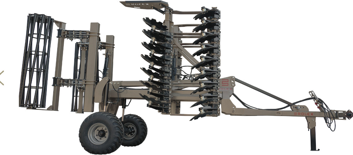 Rol-ex ciężka brona talerzowa uprawowo-ścierniskowa, składana hydraulicznie 4,0 BTHC - Disc harrow: picture 3 Rol-ex ciężka brona talerzowa uprawowo-ścierniskowa, składana hydraulicznie 4,0 BTHC - Disc harrow: picture 3