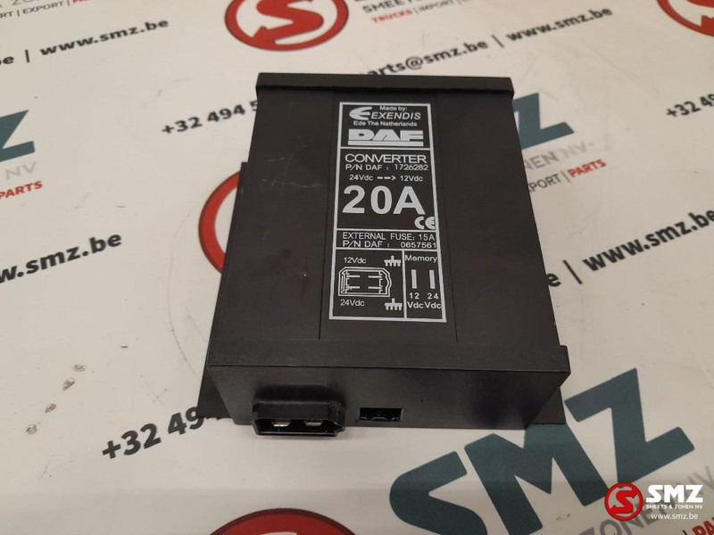 DAF Occ omvormer 24V-12V 20A DAF - Electrical system for Truck: picture 1 DAF Occ omvormer 24V-12V 20A DAF - Electrical system for Truck: picture 1
