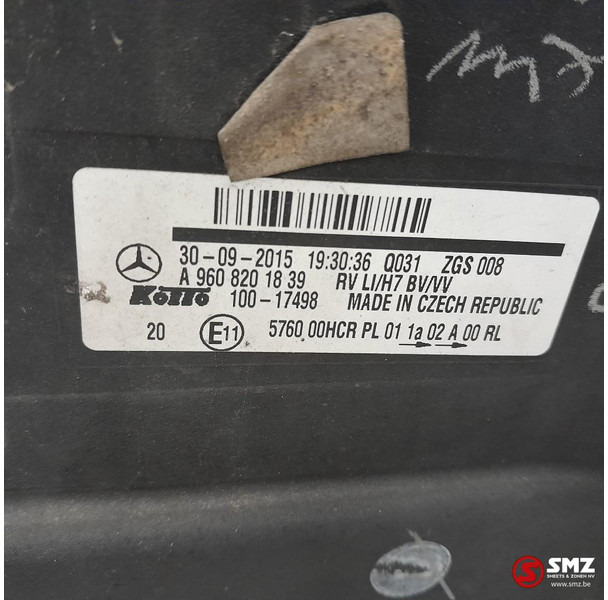 Mercedes-Benz Occ koplamp links Mercedes - Headlight for Truck: picture 3 Mercedes-Benz Occ koplamp links Mercedes - Headlight for Truck: picture 3