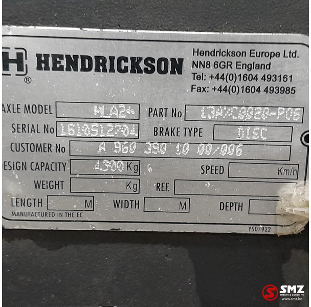 Mercedes-Benz Occ stuuras / meeloopas M-4,3LA/C17.5 Mercedes - Steering for Truck: picture 5 Mercedes-Benz Occ stuuras / meeloopas M-4,3LA/C17.5 Mercedes - Steering for Truck: picture 5