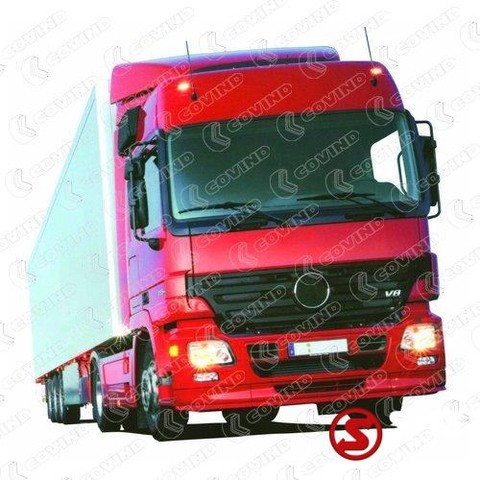 Mercedes-Benz Windegeleider middenstuk actros mp2 links - Aerodynamics/ Spoiler for Truck: picture 3 Mercedes-Benz Windegeleider middenstuk actros mp2 links - Aerodynamics/ Spoiler for Truck: picture 3