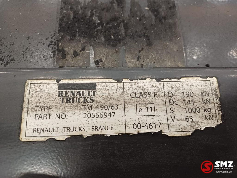 Renault Occ trekhaak met steunen TM190/63 Renault - Fifth wheel coupling for Truck: picture 5 Renault Occ trekhaak met steunen TM190/63 Renault - Fifth wheel coupling for Truck: picture 5