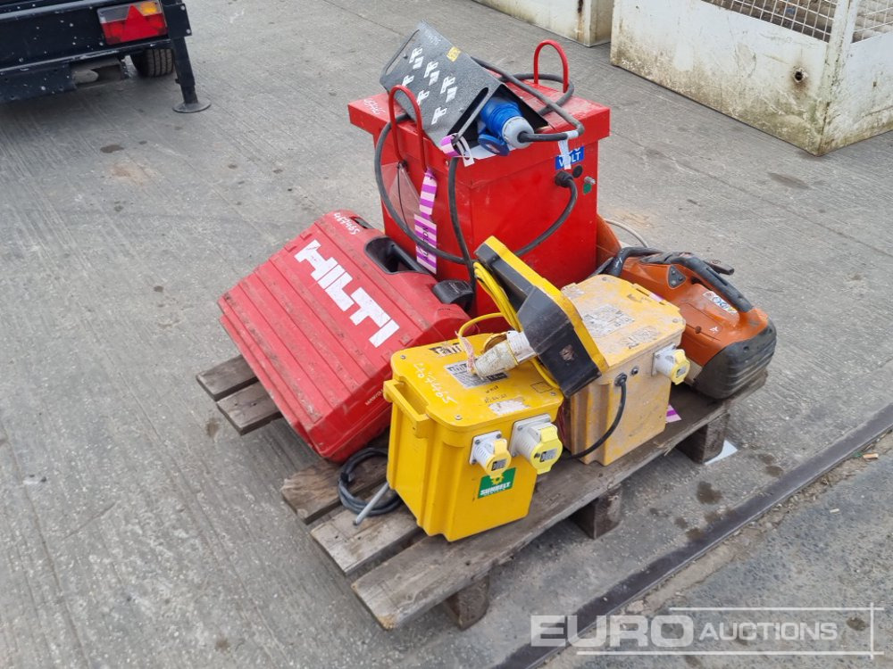 110 Volt Transformer (2 of), 230 Volt Distribution Box, 110Volt Site Transformer, 110 Volt Elite Light, Stihl Petrol Quick Cut Saw, Hilti TE 60-AVC/AVR 110 Volt Hammer Drill - Construction equipment: picture 3 110 Volt Transformer (2 of), 230 Volt Distribution Box, 110Volt Site Transformer, 110 Volt Elite Light, Stihl Petrol Quick Cut Saw, Hilti TE 60-AVC/AVR 110 Volt Hammer Drill - Construction equipment: picture 3