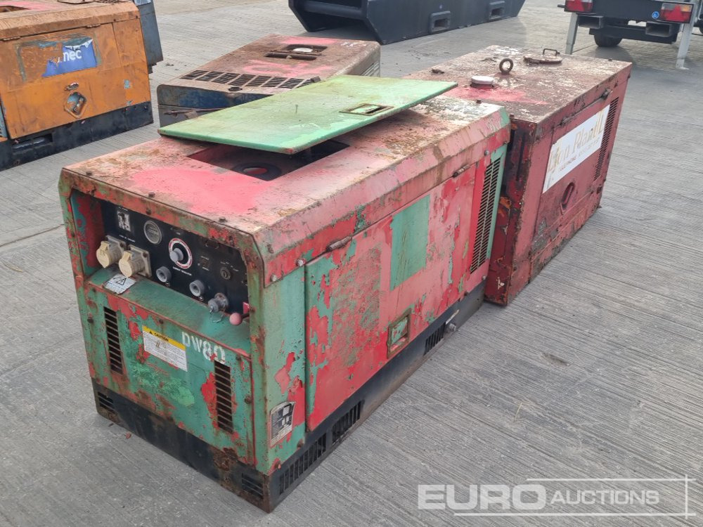 110Volt Generator/Welder, 3 Cylinder Engine (2 of), 230Volt Generator/Welder, Engine - Generator set: picture 1 110Volt Generator/Welder, 3 Cylinder Engine (2 of), 230Volt Generator/Welder, Engine - Generator set: picture 1