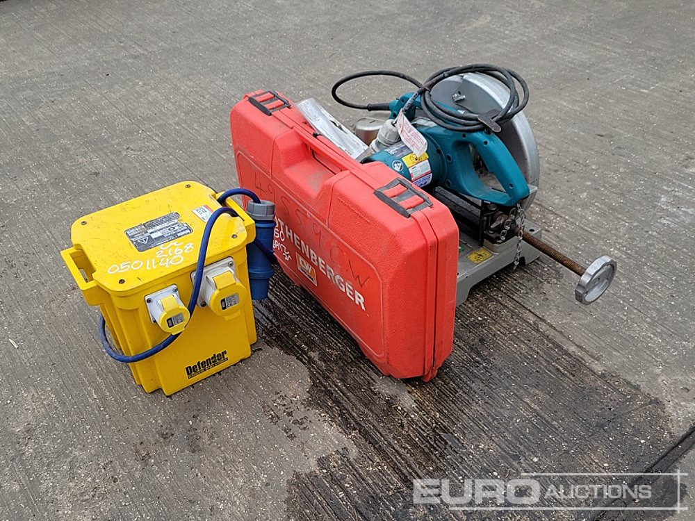 110Volt Transformer, Makita 110Volt Chop Saw, Rothenberger 110Volt Pipe Threader, Hilti Battery Circular Saw - Construction equipment: picture 3 110Volt Transformer, Makita 110Volt Chop Saw, Rothenberger 110Volt Pipe Threader, Hilti Battery Circular Saw - Construction equipment: picture 3