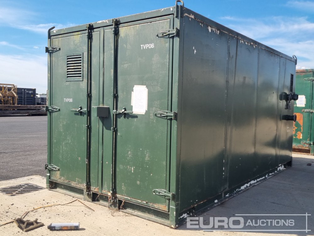 16' x 8' Sound Proof Container (Cannot Be Reconsigned) - Shipping container: picture 1 16' x 8' Sound Proof Container (Cannot Be Reconsigned) - Shipping container: picture 1