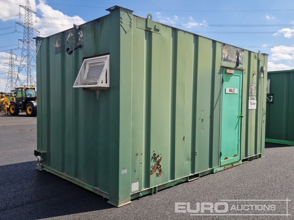 16' x 8 Toilet Container (Cannot Be Reconsigned) - Shipping container: picture 1 16' x 8 Toilet Container (Cannot Be Reconsigned) - Shipping container: picture 1