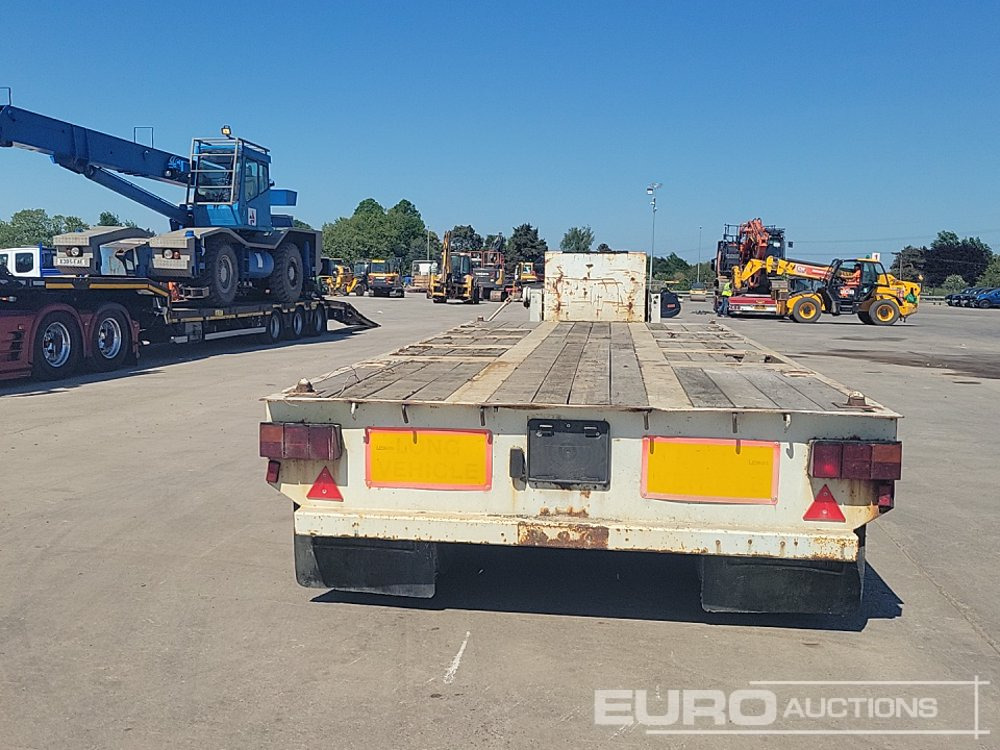 1988 King Tri Axle Flatbed Trailer, Twist Locks - Dropside/ Flatbed semi-trailer: picture 4 1988 King Tri Axle Flatbed Trailer, Twist Locks - Dropside/ Flatbed semi-trailer: picture 4