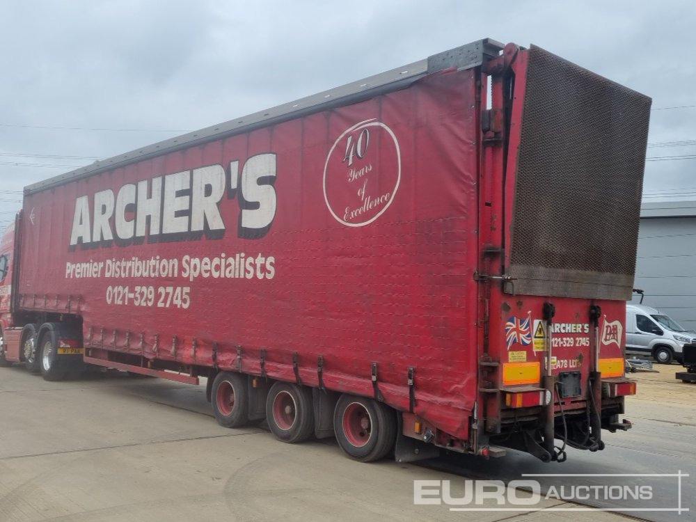 1995 Miles Nunn BT 343A - Curtainsider semi-trailer: picture 3 1995 Miles Nunn BT 343A - Curtainsider semi-trailer: picture 3