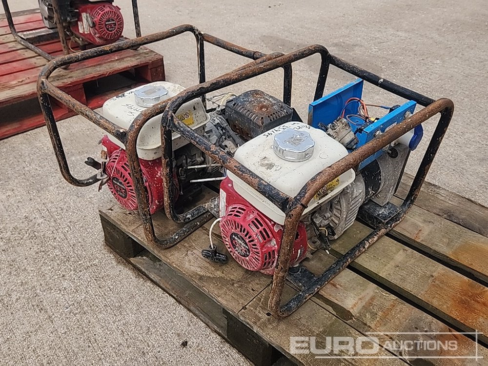 2.7Kva Petrol Generator, Honda Engine (2 of) (Spares) - Generator set: picture 5 2.7Kva Petrol Generator, Honda Engine (2 of) (Spares) - Generator set: picture 5