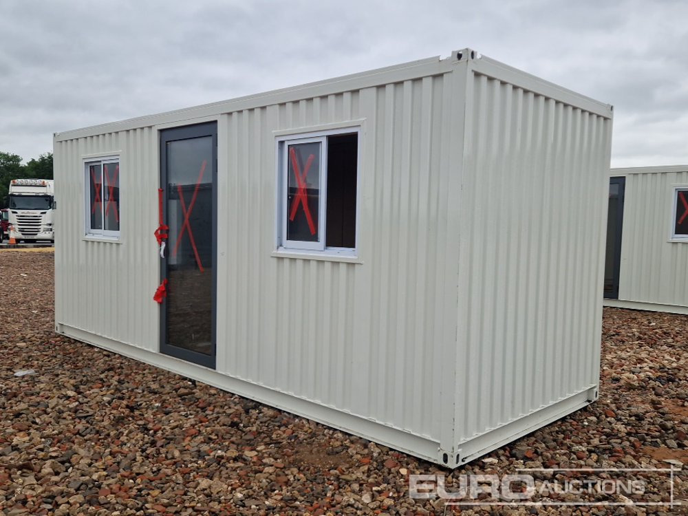 20' Container House, Fitted Kitchen & Cupboards, 240V Electrics Wooden Floor, Insulated Wall Panels, Double Glazed Windows & Doors (Cannot Be Reconsigned) - Shipping container: picture 3 20' Container House, Fitted Kitchen & Cupboards, 240V Electrics Wooden Floor, Insulated Wall Panels, Double Glazed Windows & Doors (Cannot Be Reconsigned) - Shipping container: picture 3