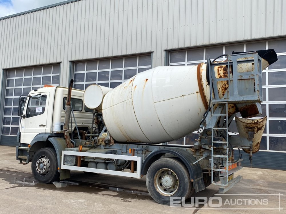 2004 Mercedes 4x2 Cement Mixer Lorry, Manual Gearbox, Hymix Equipment - Concrete mixer truck: picture 3 2004 Mercedes 4x2 Cement Mixer Lorry, Manual Gearbox, Hymix Equipment - Concrete mixer truck: picture 3