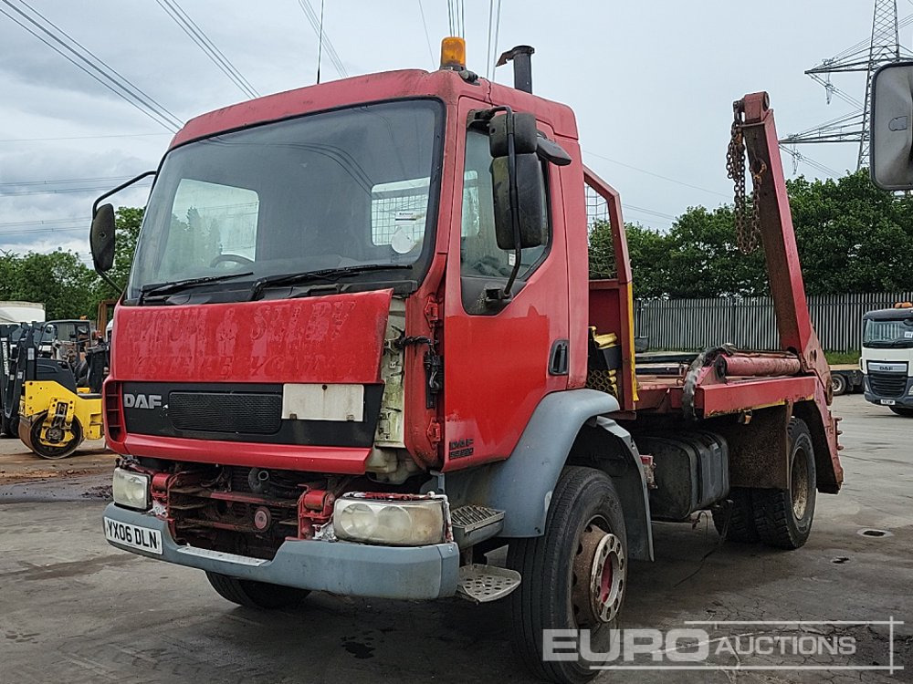 2006 DAF LF55.220 - Skip loader truck: picture 1 2006 DAF LF55.220 - Skip loader truck: picture 1