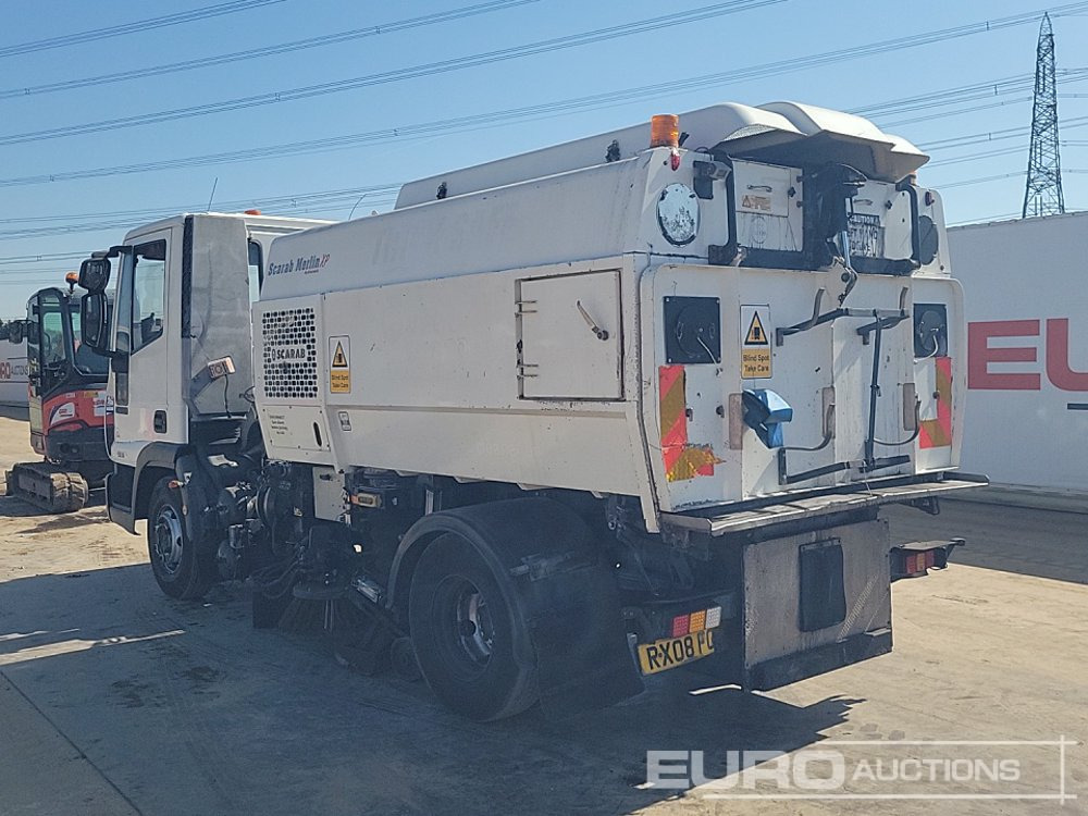 2008 Iveco 4x2 Sweeper Lorry, Scarab Merlin Body, Reverse Camera, Manual Gearbox - Road sweeper: picture 3 2008 Iveco 4x2 Sweeper Lorry, Scarab Merlin Body, Reverse Camera, Manual Gearbox - Road sweeper: picture 3