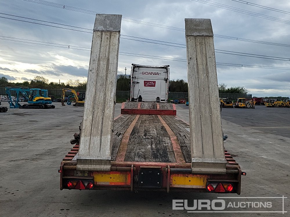 2008 SDC Tri Axle Step Frame Lowloader Trailer, Out Riggers, Aluminum Ramps - Low loader semi-trailer: picture 4 2008 SDC Tri Axle Step Frame Lowloader Trailer, Out Riggers, Aluminum Ramps - Low loader semi-trailer: picture 4