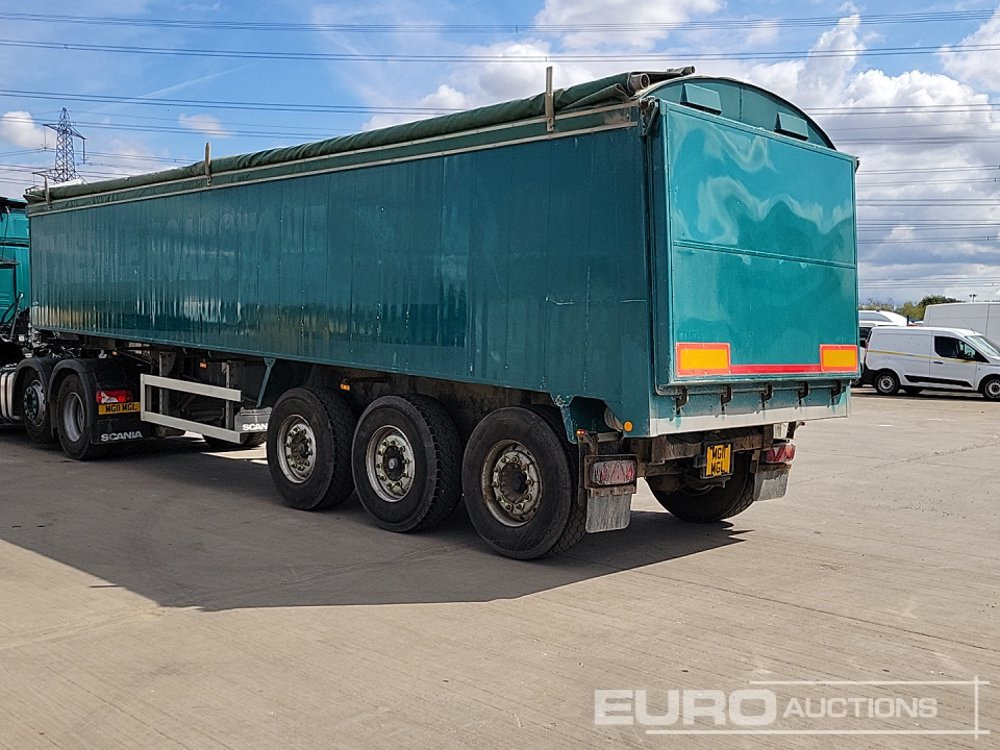 2009 SDC Trailer Tri Axle Tipping Trailer, Easy Sheet - Tipper semi-trailer: picture 3 2009 SDC Trailer Tri Axle Tipping Trailer, Easy Sheet - Tipper semi-trailer: picture 3