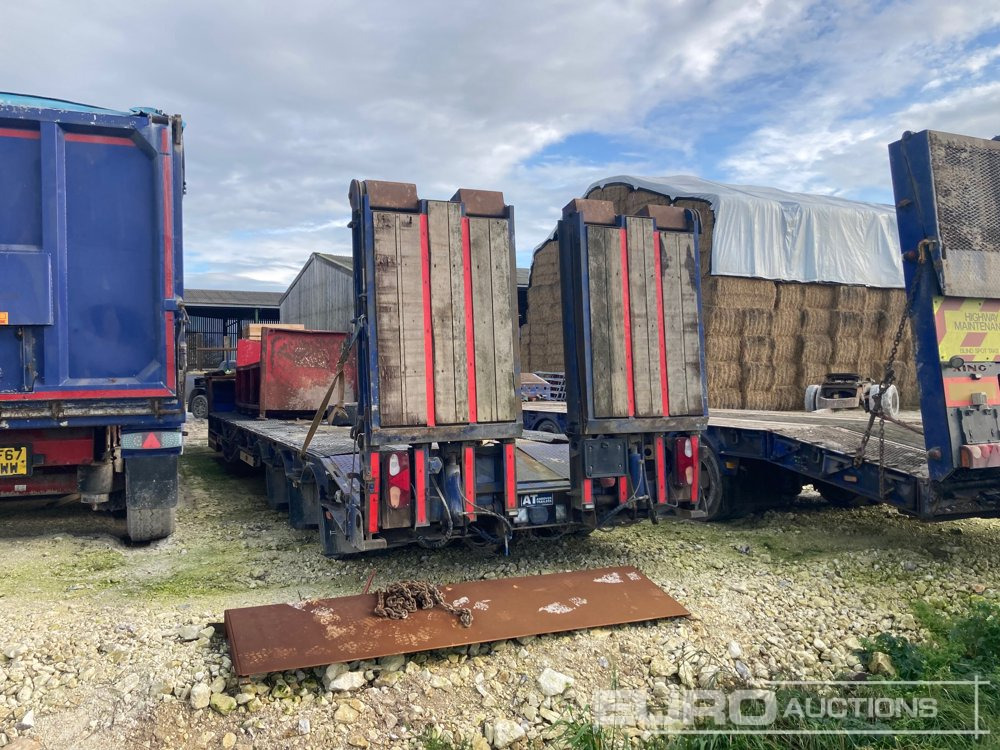 2010 Andover SFCL40 - Low loader semi-trailer: picture 3 2010 Andover SFCL40 - Low loader semi-trailer: picture 3