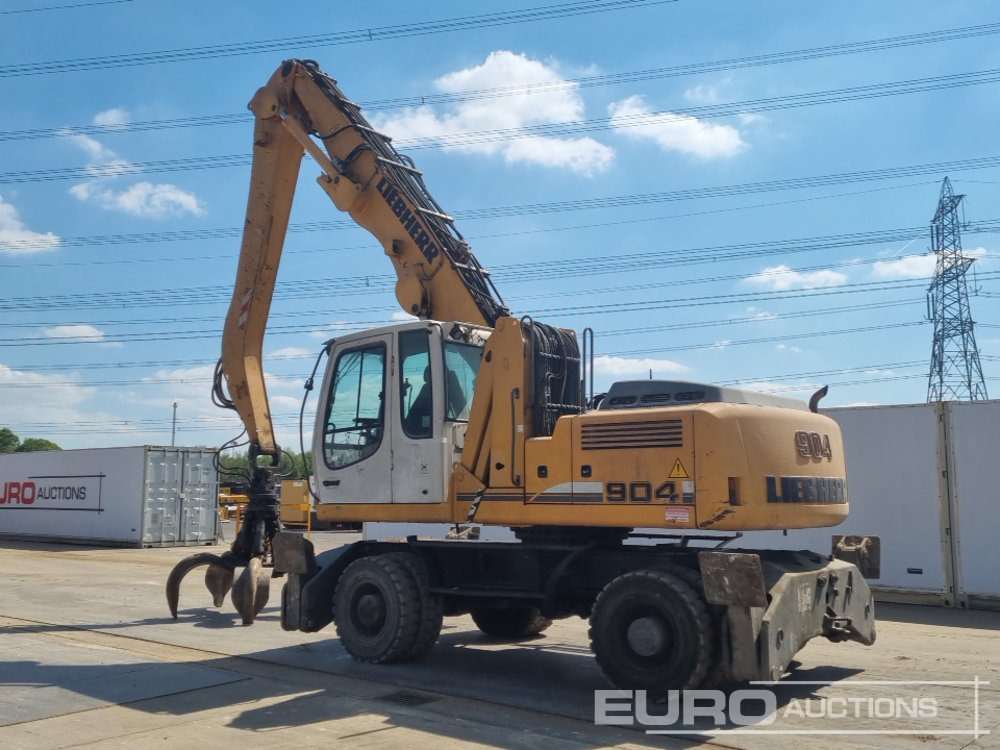 2010 Liebherr A904C HD Litronic - Wheel excavator: picture 3 2010 Liebherr A904C HD Litronic - Wheel excavator: picture 3