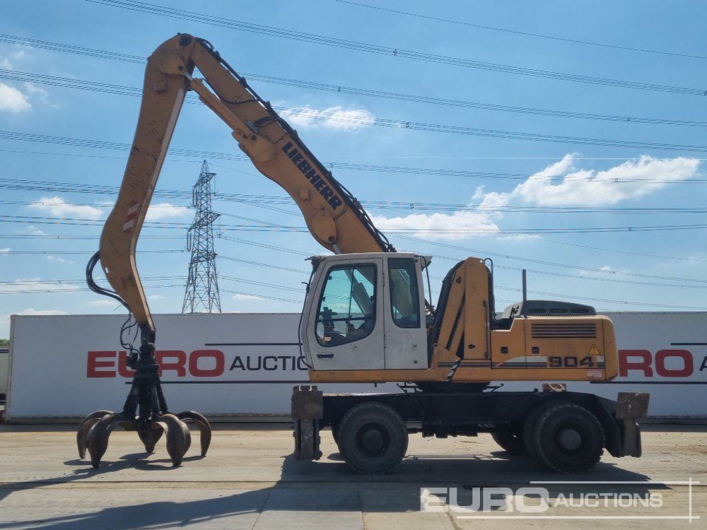 2010 Liebherr A904C HD Litronic - Wheel excavator: picture 2 2010 Liebherr A904C HD Litronic - Wheel excavator: picture 2