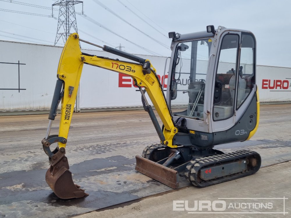 2010 Wacker Neuson 1703RD - Mini excavator: picture 1 2010 Wacker Neuson 1703RD - Mini excavator: picture 1