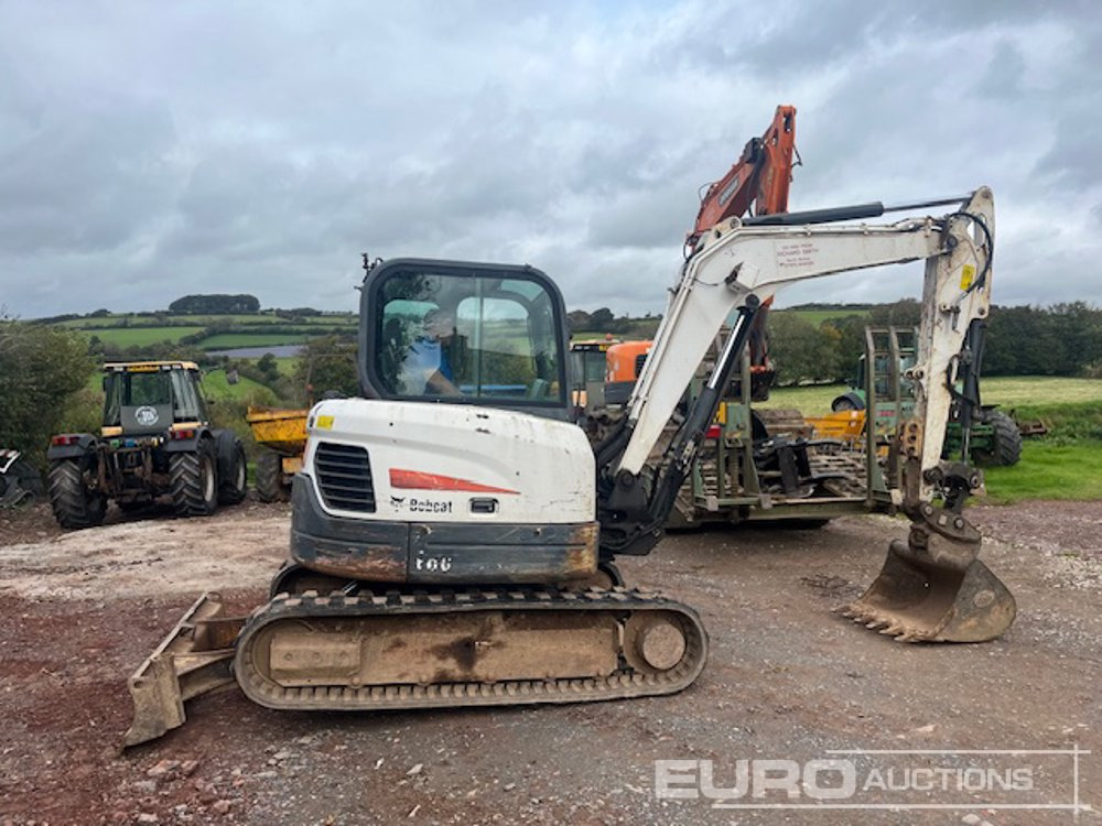2011 Bobcat E60 EA - Mini excavator: picture 5 2011 Bobcat E60 EA - Mini excavator: picture 5