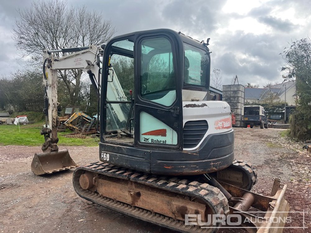 2011 Bobcat E60 EA - Mini excavator: picture 4 2011 Bobcat E60 EA - Mini excavator: picture 4