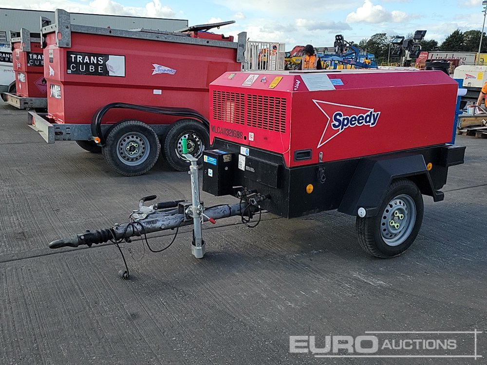 2011 Doosan 731E - Air compressor: picture 1 2011 Doosan 731E - Air compressor: picture 1