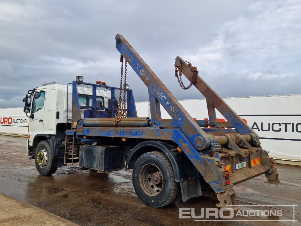 2011 Hino 500 - Skip loader truck: picture 3 2011 Hino 500 - Skip loader truck: picture 3