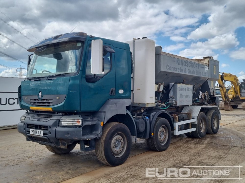 2011 Renault Kerax - Concrete mixer truck: picture 1 2011 Renault Kerax - Concrete mixer truck: picture 1