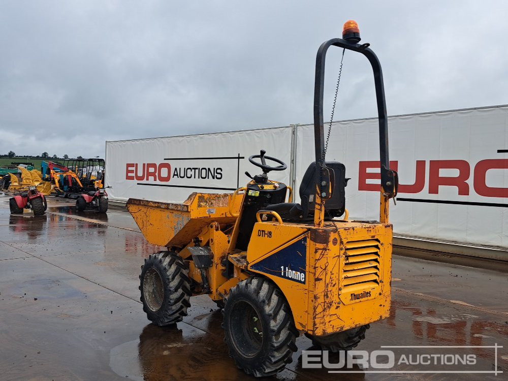 2011 Thwaites 1 Ton Hi-Tip - Mini dumper: picture 3 2011 Thwaites 1 Ton Hi-Tip - Mini dumper: picture 3