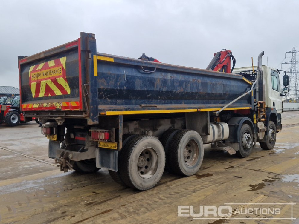 2012 DAF 85.360 - Tipper, Crane truck: picture 5 2012 DAF 85.360 - Tipper, Crane truck: picture 5
