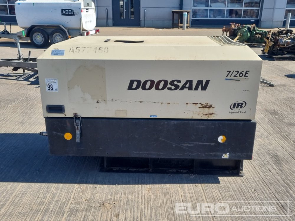 2012 Doosan 726E - Air compressor: picture 2 2012 Doosan 726E - Air compressor: picture 2